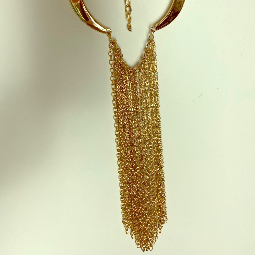 Chico’s black label Bibb necklace